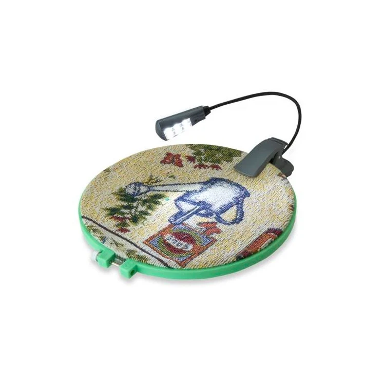 Flexibele lamp 6 leds met klem van het merk Carson optical