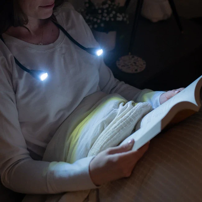 Handsfree halslamp met dubbele lichtbron van het merk Carson Optical (prijs per lamp)