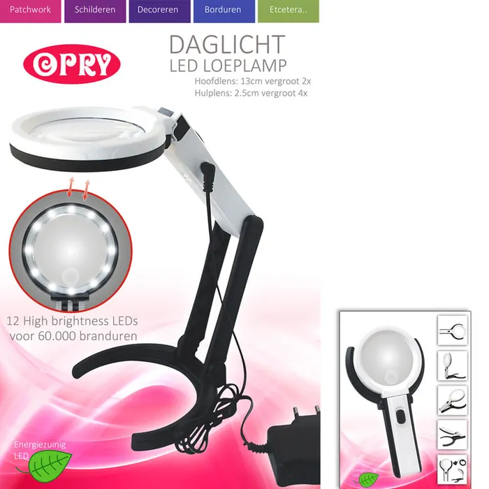 Luxe halsloep en handsfree lamp van het merk Carson Optical
