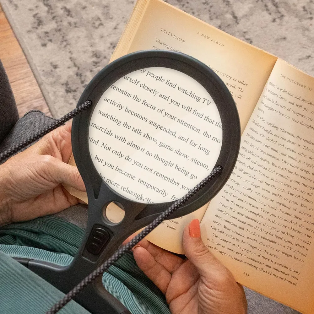 Luxe halsloep en handsfree lamp van het merk Carson Optical