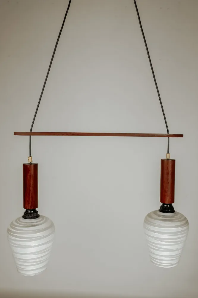 Mid Century Modern cascade hanglamp, jaren 60
