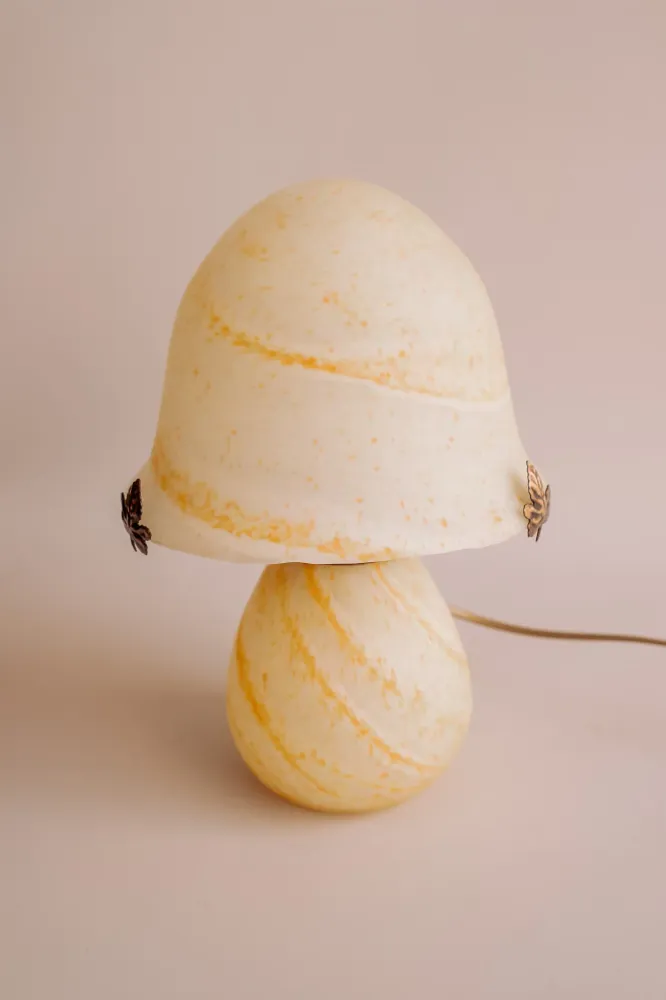 Paté de verre lamp van La Rochère