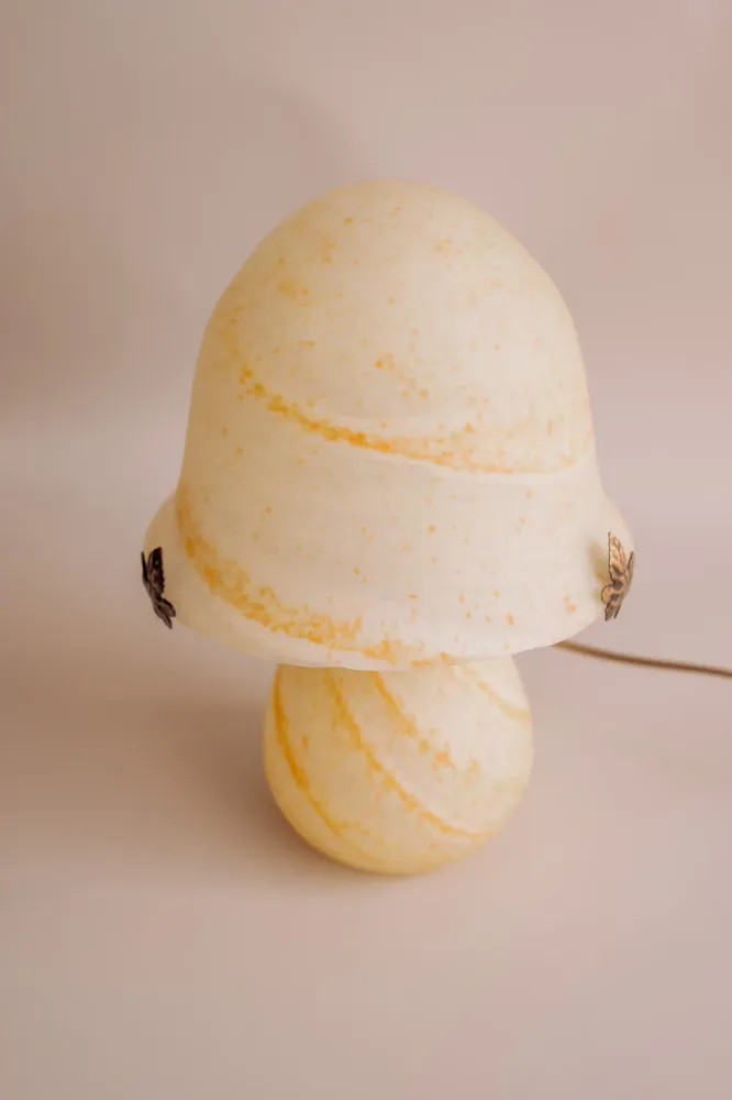 Paté de verre lamp van La Rochère
