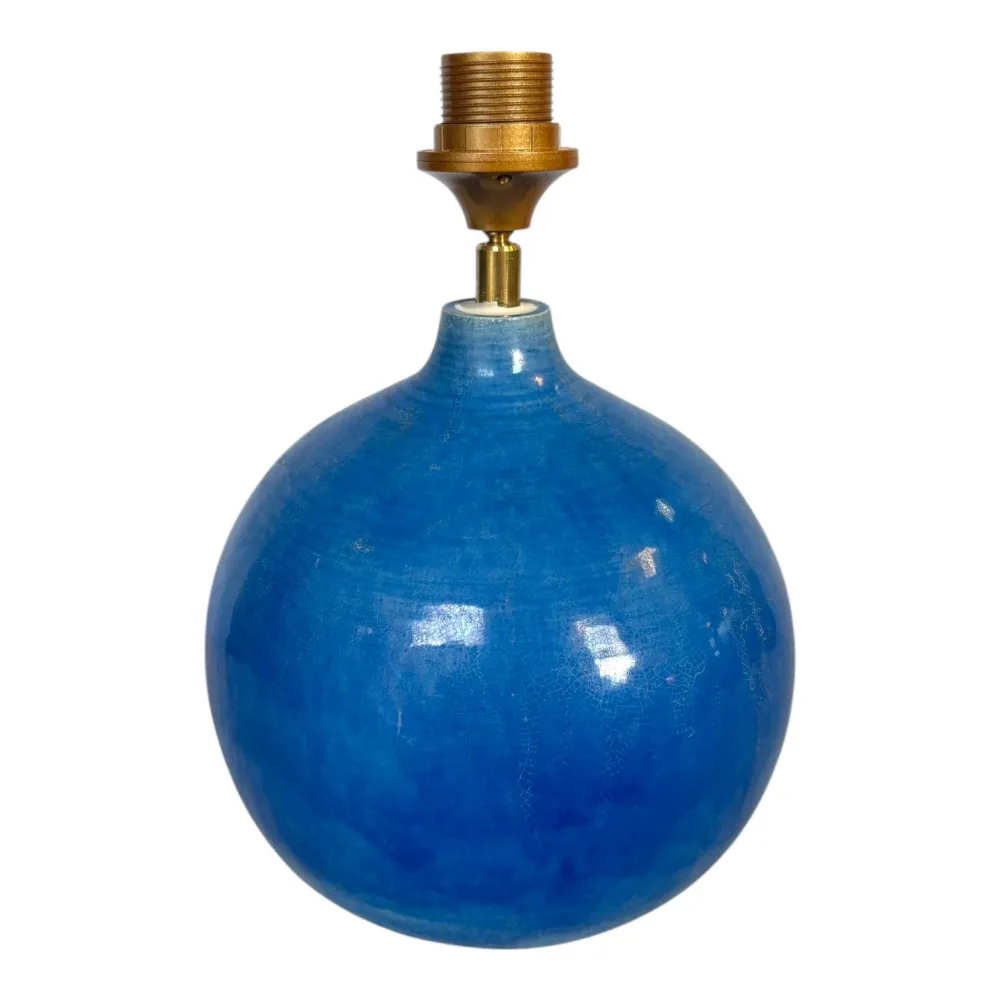 Lampenvoet blauwe bol Studio Limonada