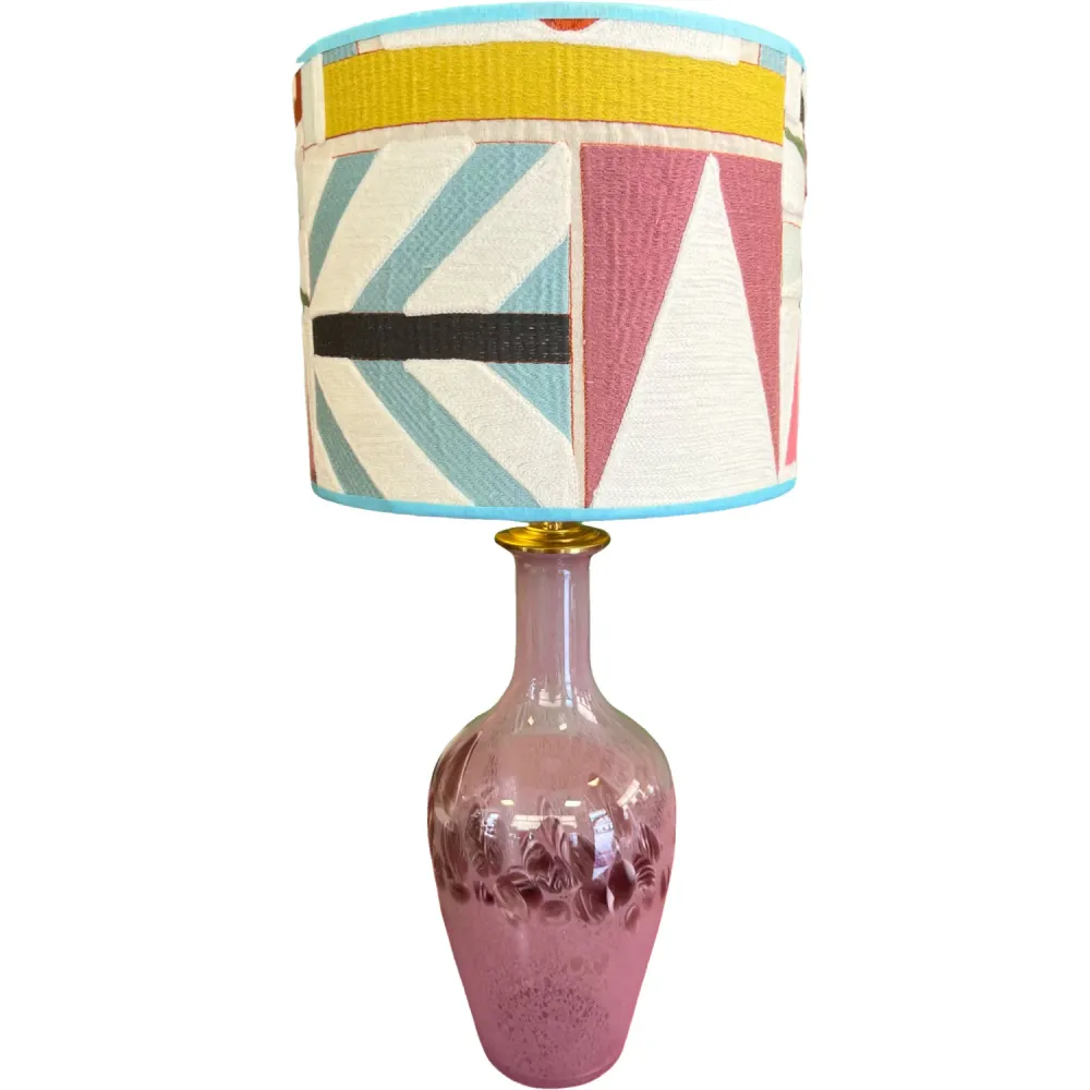 Lampenvoet lila glas hoog Studio Limonada