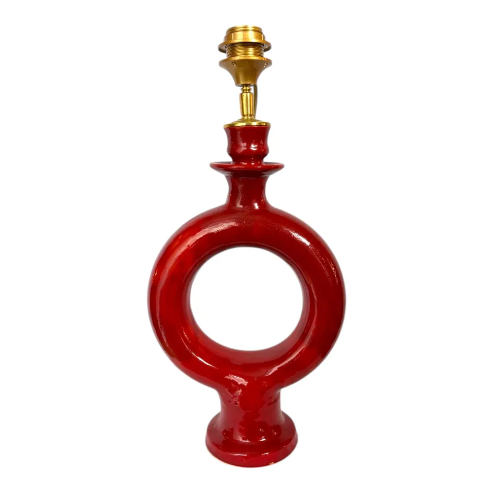 Lampenvoet rood oog Studio Limonada