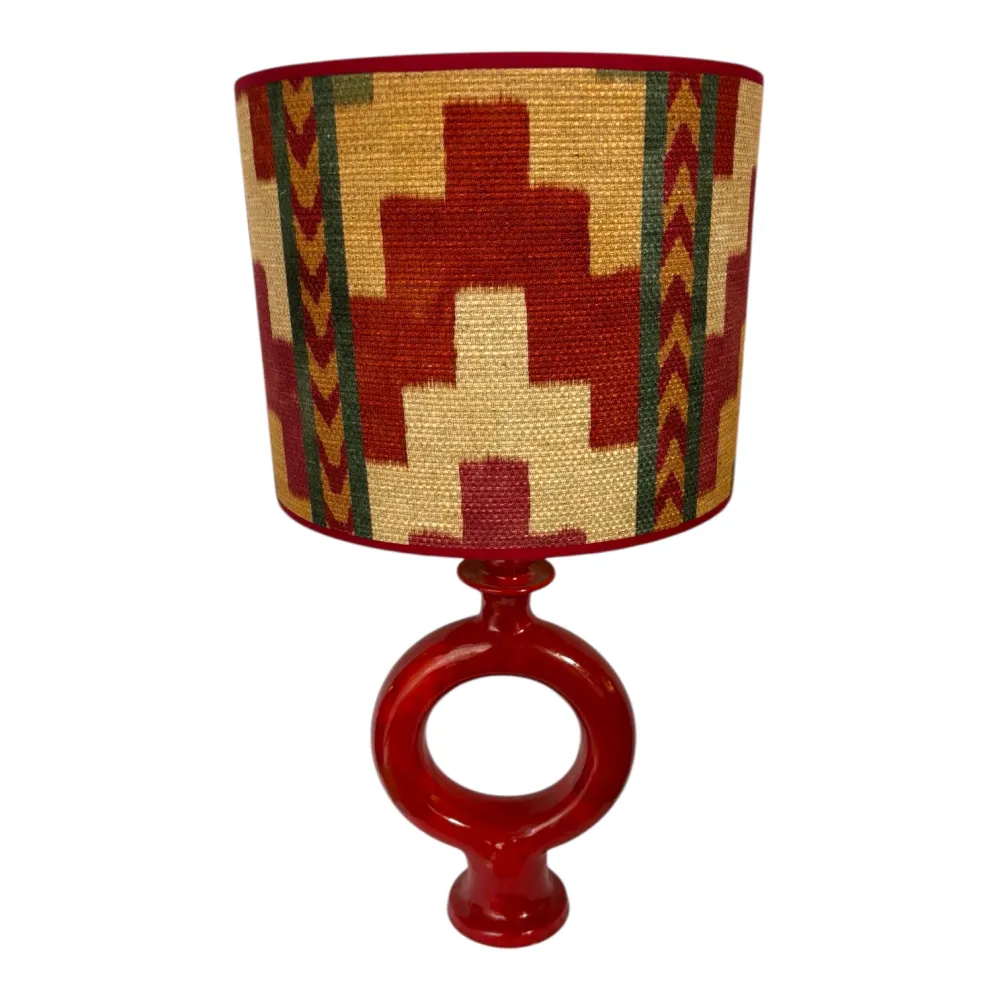 Lampenvoet rood oog Studio Limonada
