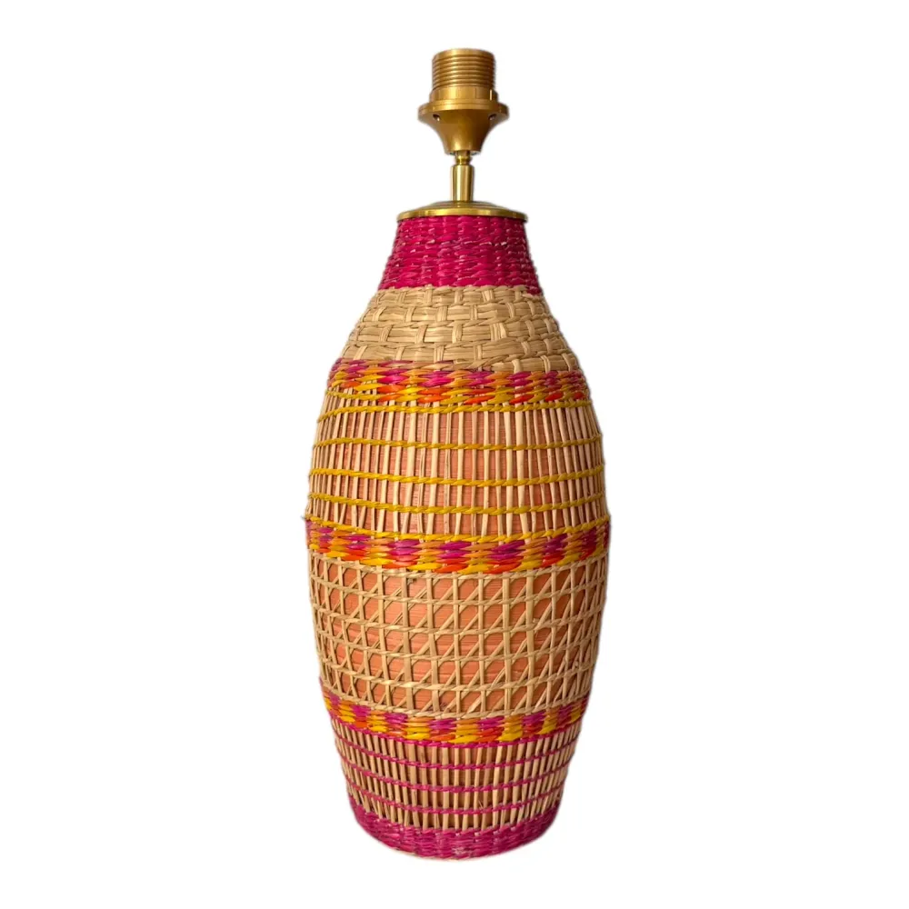 Lampenvoet Rotan gekleurd Studio Limonada