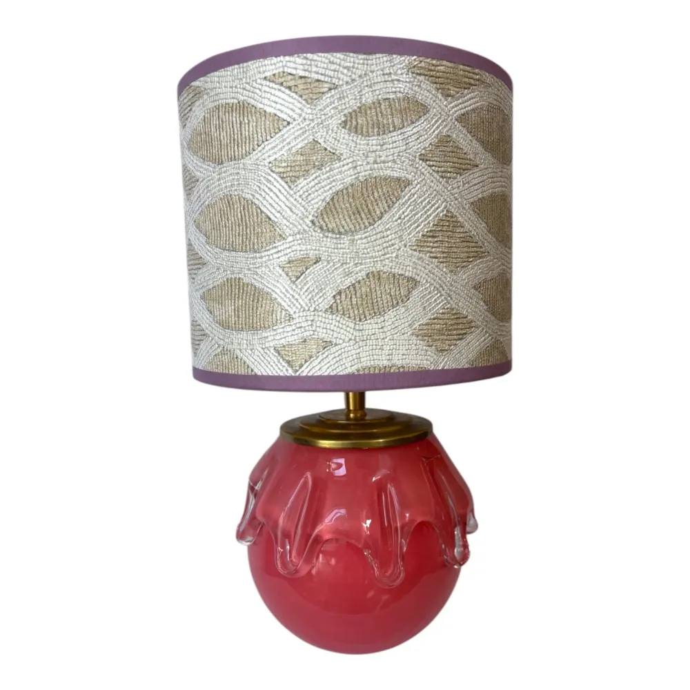 Lampenvoet roze bubbels klein Studio Limonada