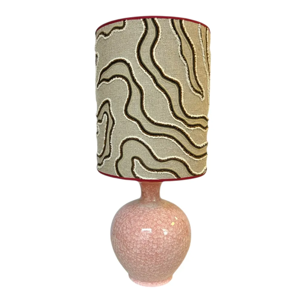 Lampenvoet vaas groot roze Studio Limonada