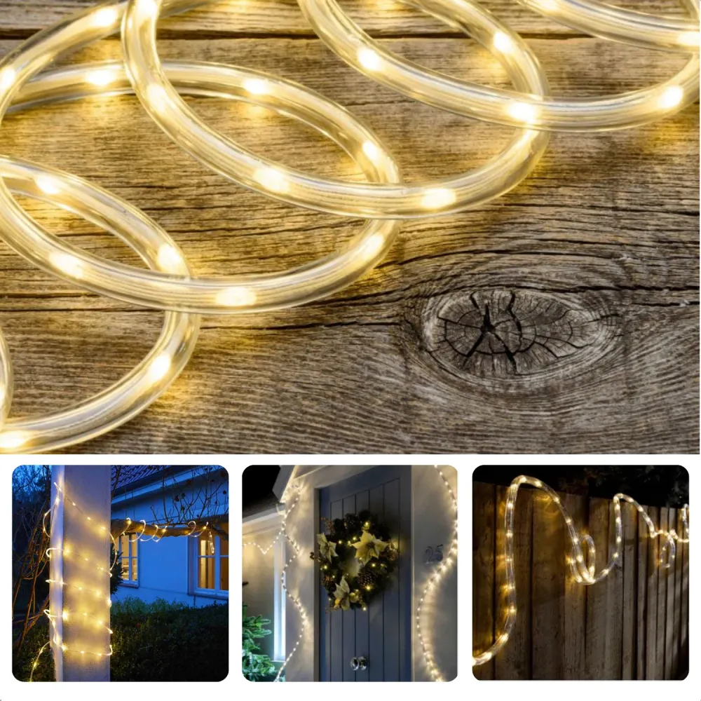 Cheqo® LED Lichtslang - 20 Meter - Warm Wit - Binnen- en Buitenverlichting - 480 LED's - Warm Wit - Sfeerverlichting - Fee...