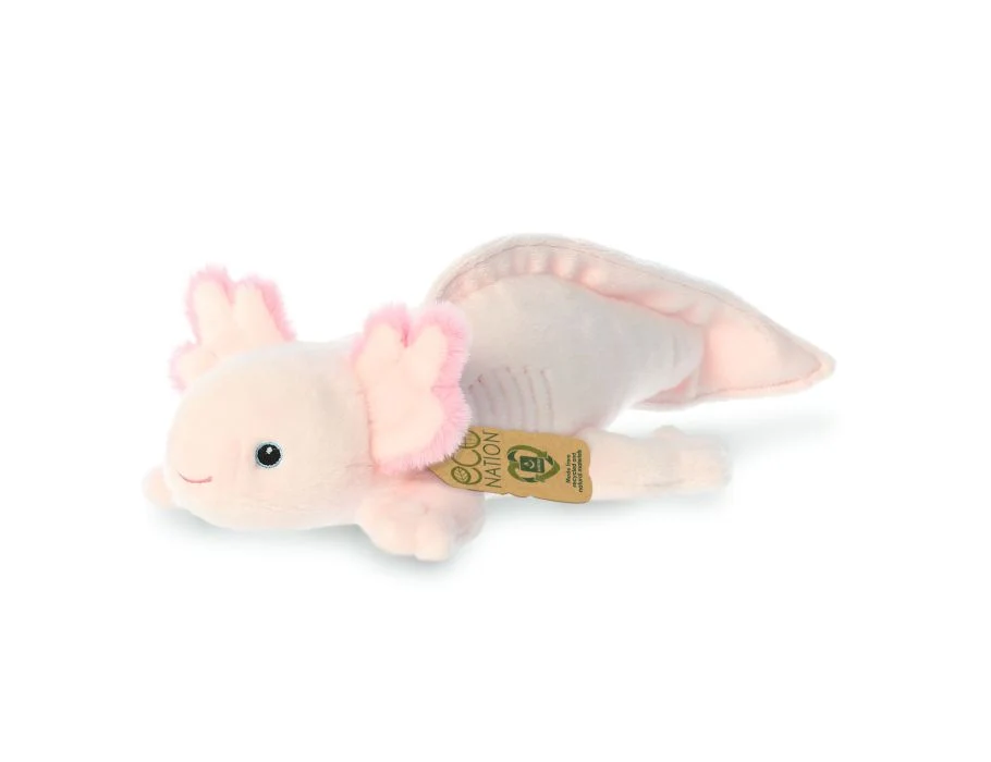 Pluchen Knuffel - Axolotl - 37 cm Eco Nations