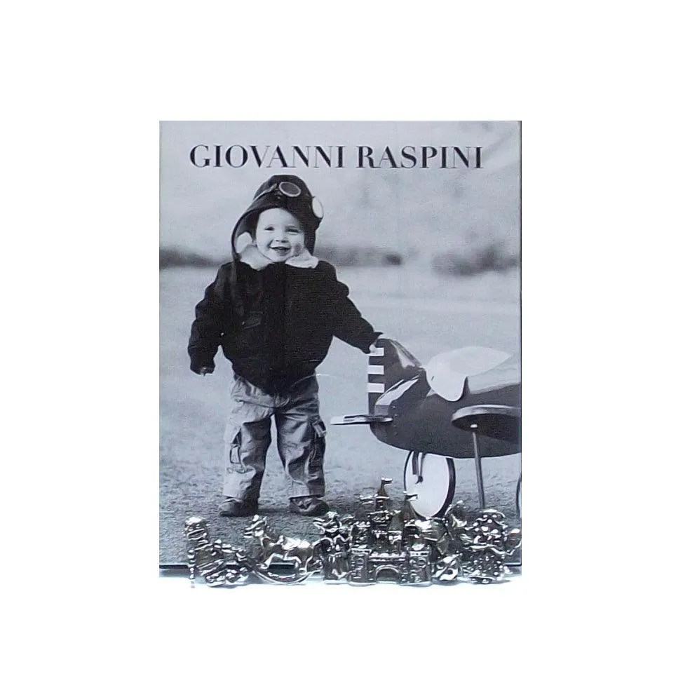 Giovanni Raspini babyglasframe 12x15cm witbrons B0228