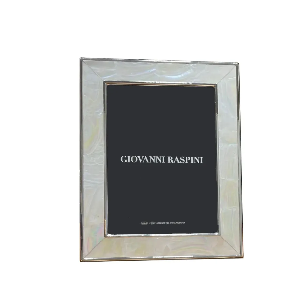 Giovanni Raspini klein Parelmoer montuur 925 zilver 2405