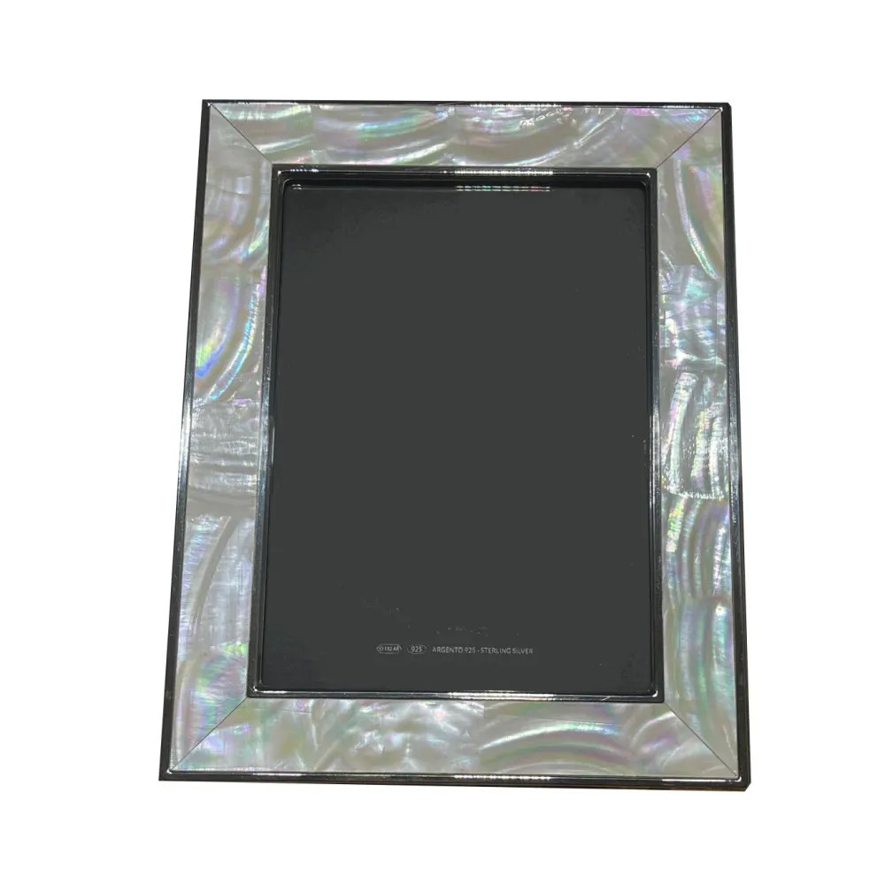 Giovanni Raspini medium Parelmoer frame 925 zilver 2404