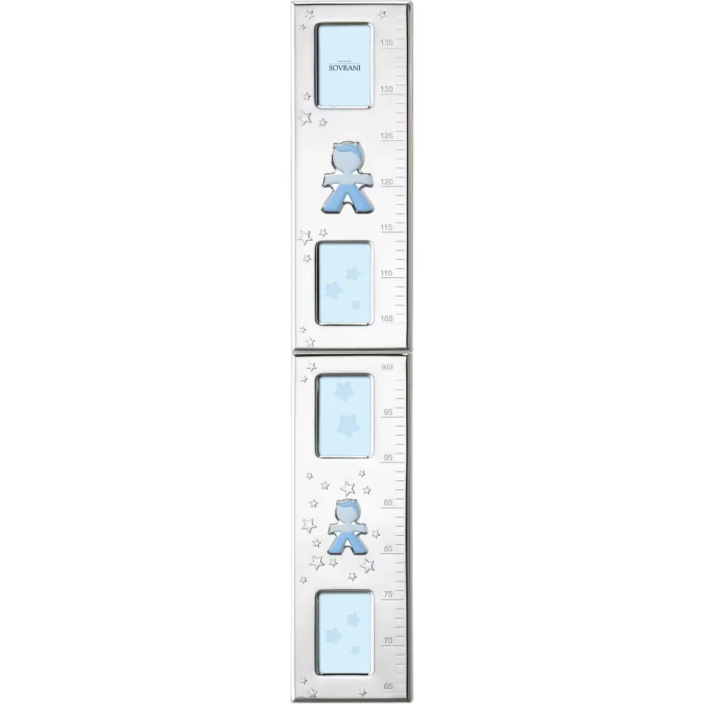 Sovrani metrolijst It's Boy miro zilver 13x76cm W5263 C