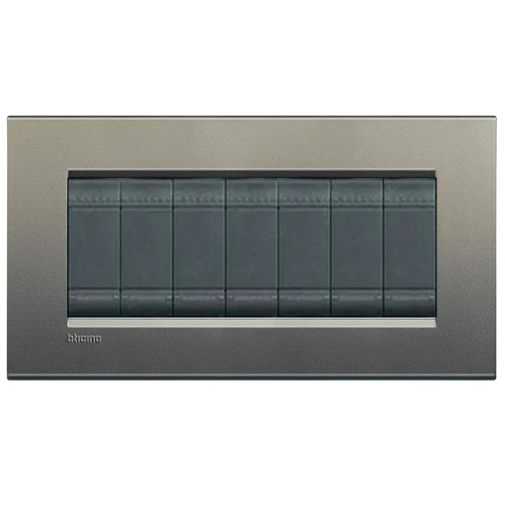 PLACA RECTANGULAR COLOR AVENUE 7 MOD. LNA4807AE LIVING Y LIGHT LEGRAND