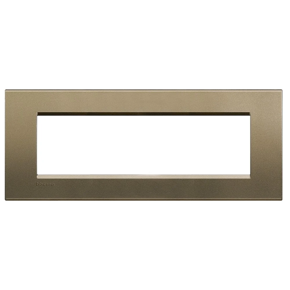 PLACA RECTANGULAR COLOR SQUARE 7 MOD. LNA4807SQ LIVING Y LIGHT LEGRAND