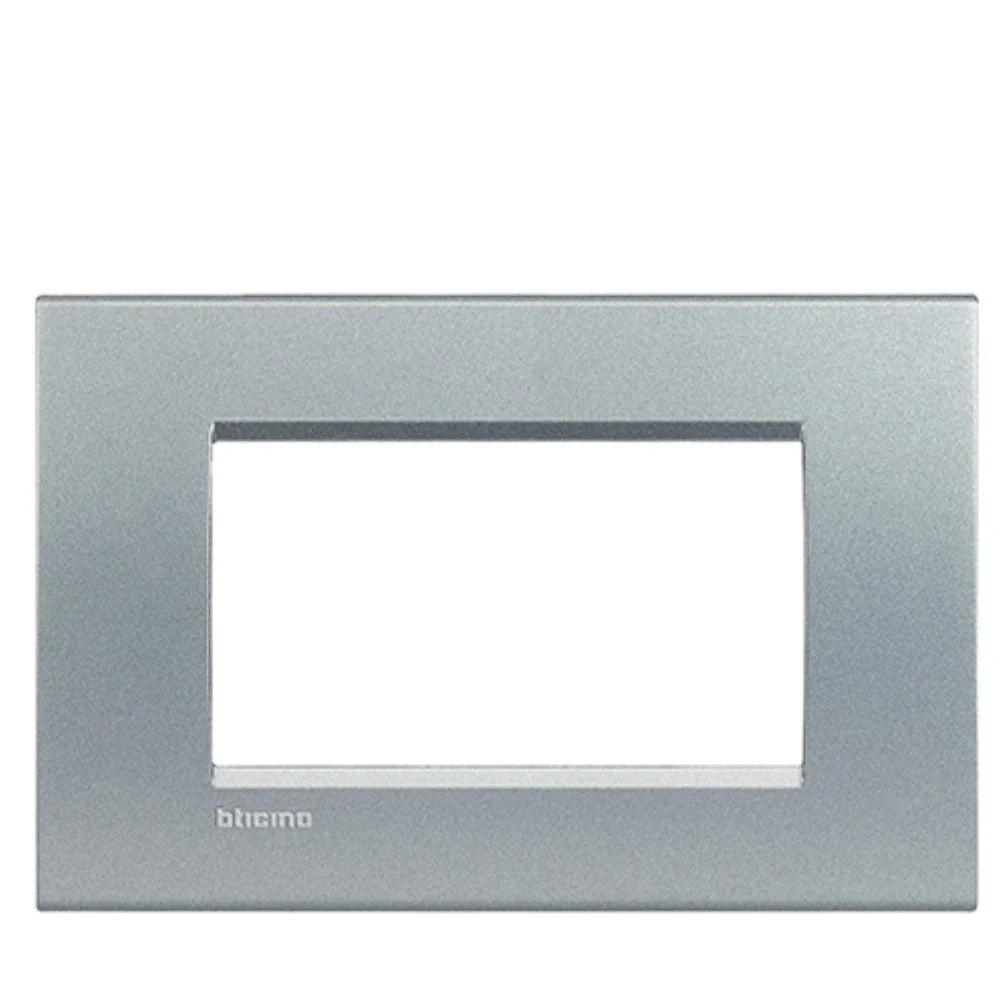 PLACA RECTANGULAR COLOR TECH 4 MOD. LNA4804TE LIVING Y LIGHT LEGRAND