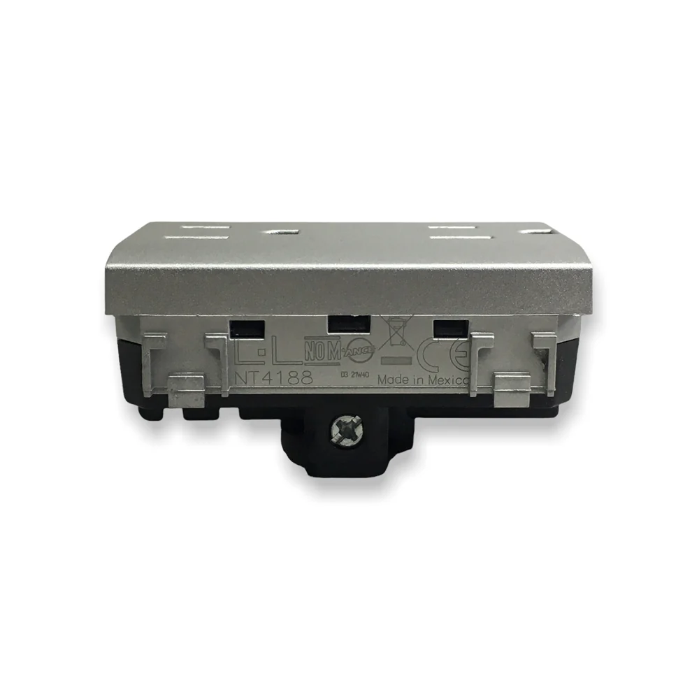 TOMACORRIENTE DUPLEX 2P+T 3 MOD. 15A/127-277V. NT4188 LEGRAND