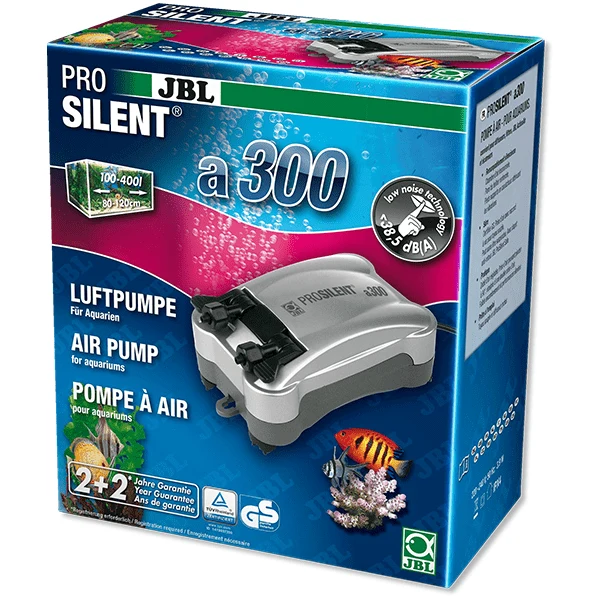 Luchtpomp JBL Proslent A300 - voor 100l aquarium op 400l