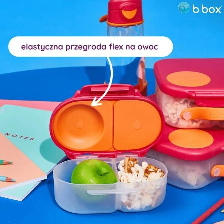 B.box Mini Lunchbox snackdoos Blue Blaze