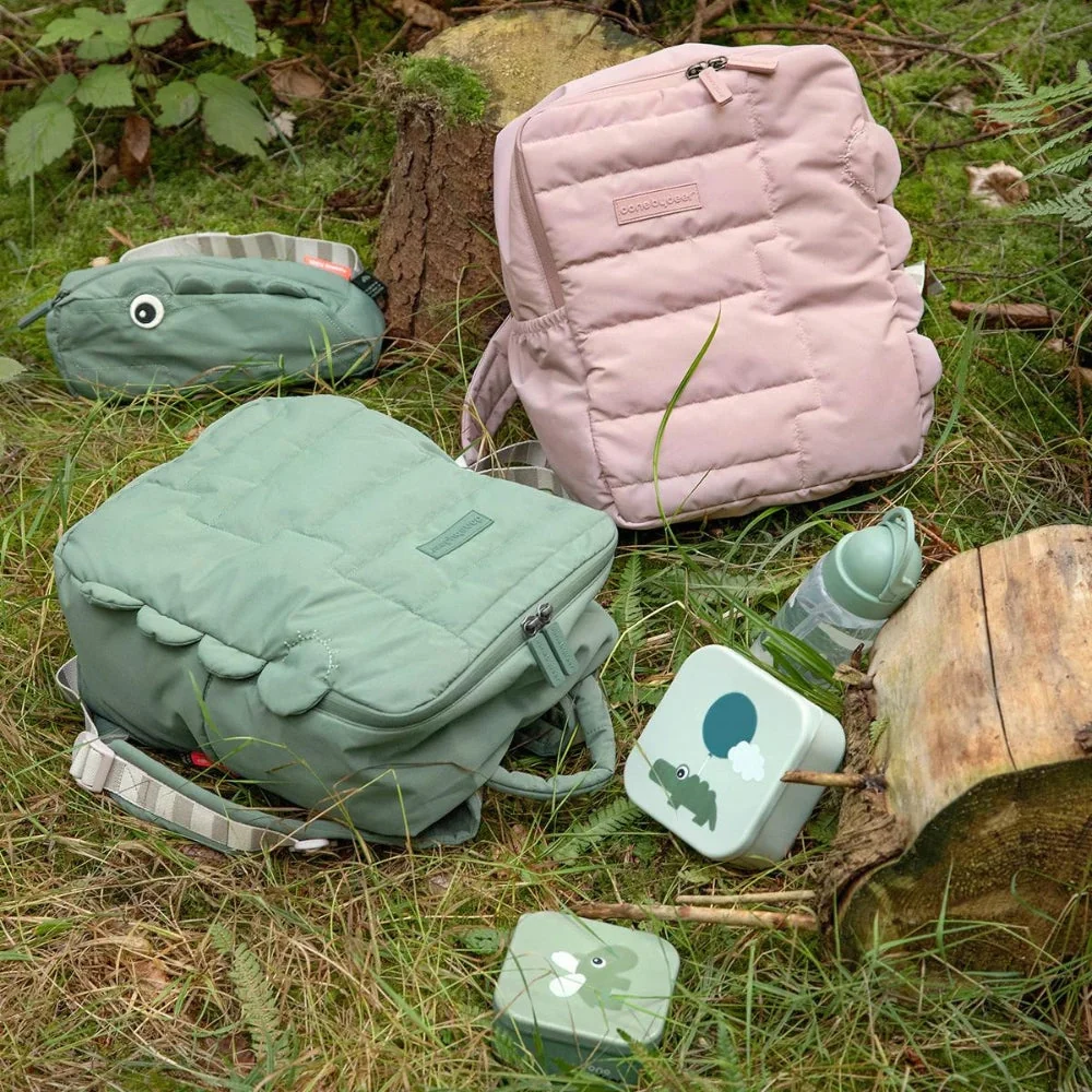Done Deer Lunchbox 3 stuks Vrolijke wolken poeder
