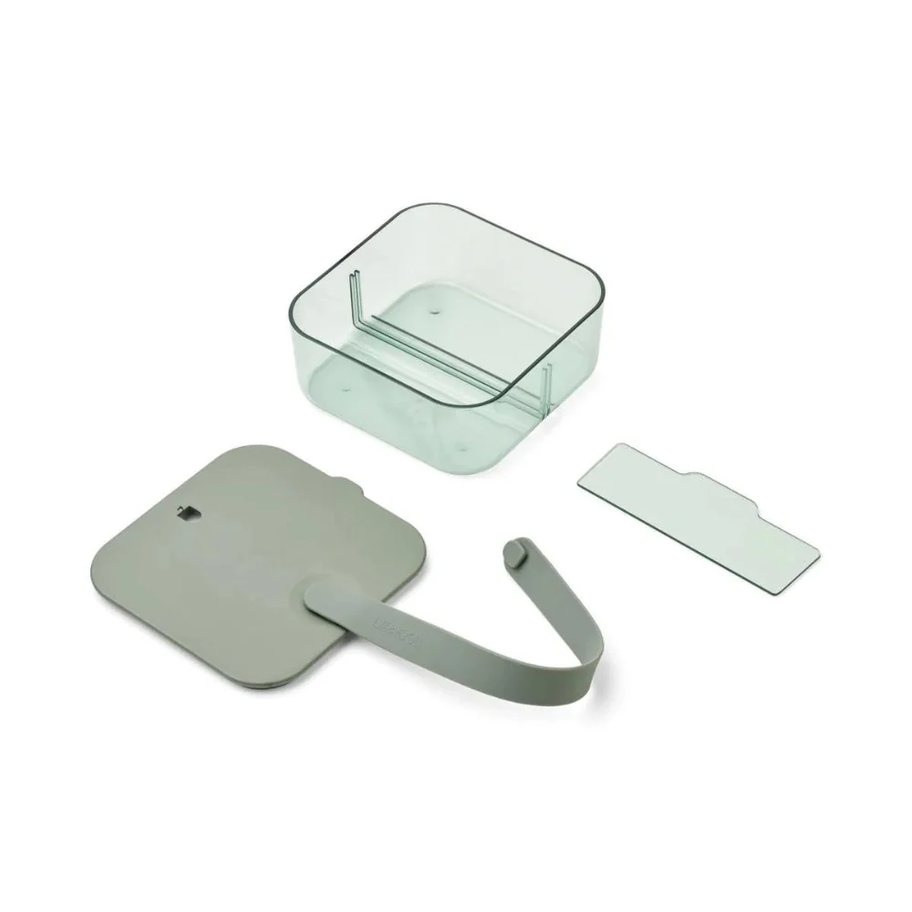 Liewood Lunchbox voor school Carin Klein Faune groen/Pepermint