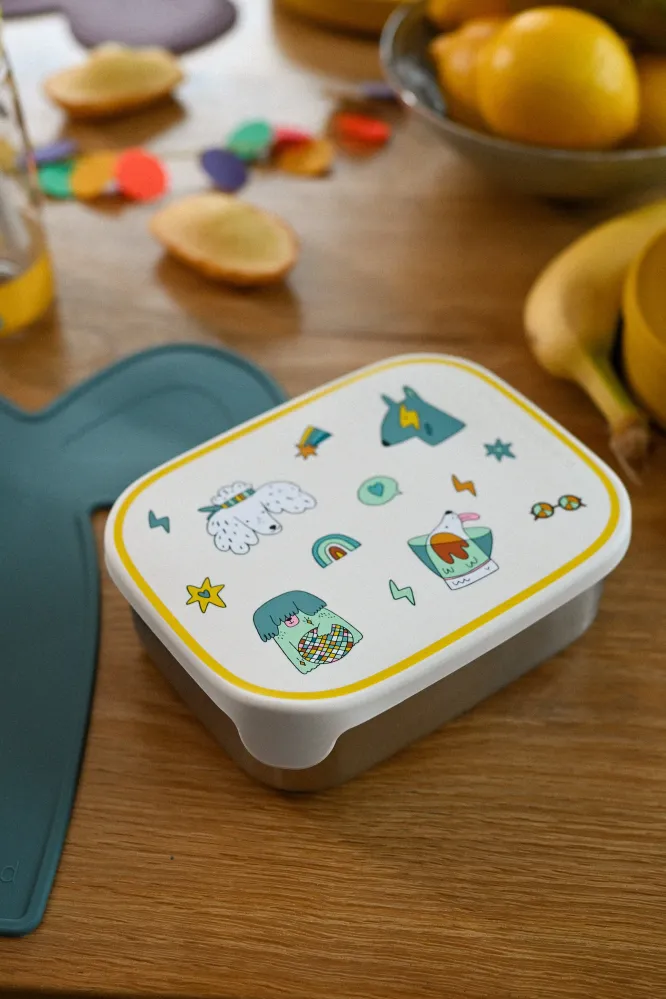 Cotton Cloud - RVS Lunchbox - Funky Dogs