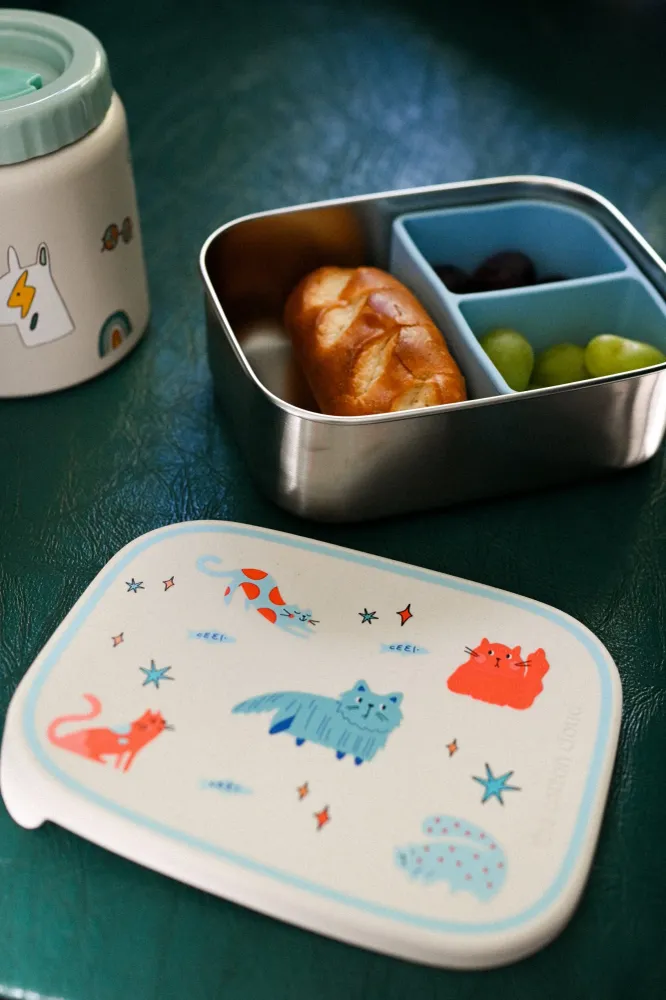 Cotton Cloud - RVS Lunchbox - Meowtiful Cats