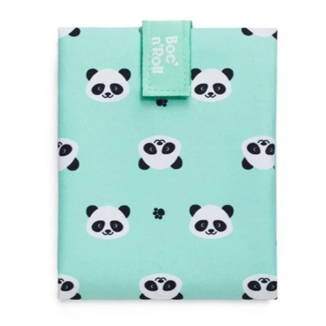 Herbruikbare sandwich wrap kids panda Roll'eat