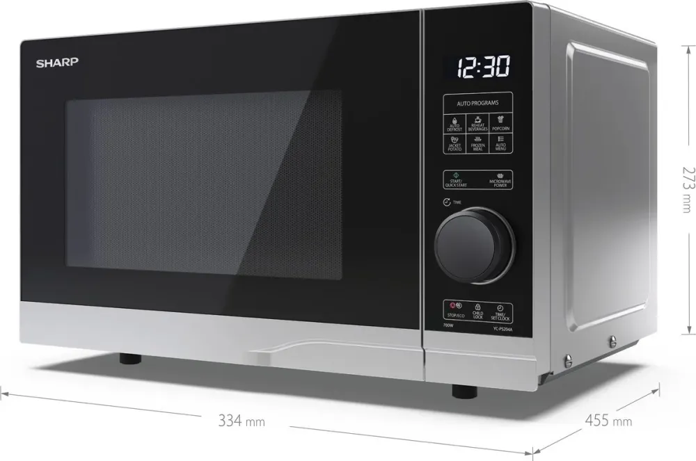 Sharp YC-PS204AE-S magnetron met grill