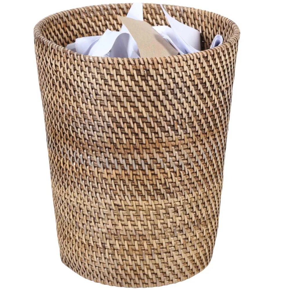Papierbak van rotan Nila Light Bruin