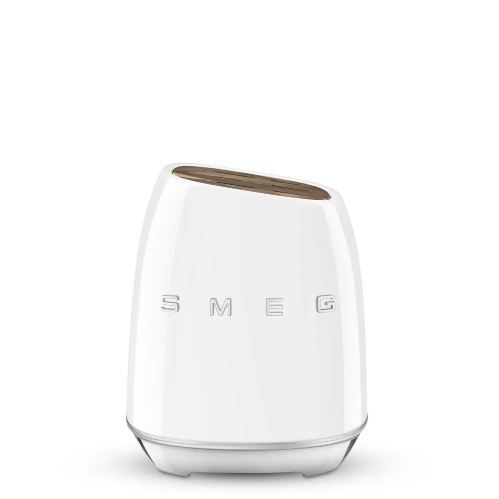 SMEG Messenblok met 6 messen 'Wit' KBSF02WH