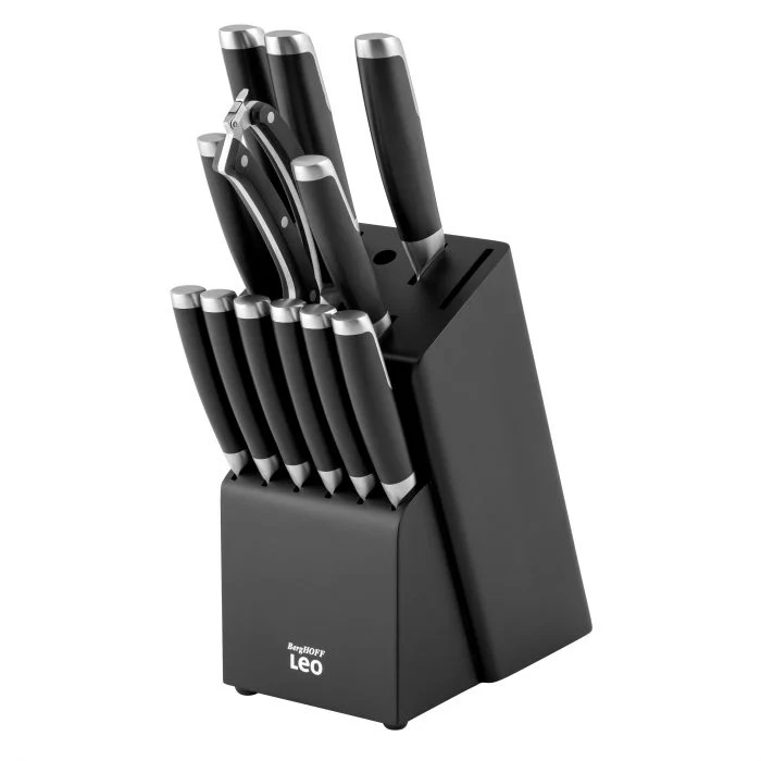 LEO 13-delige messenblok Graphite