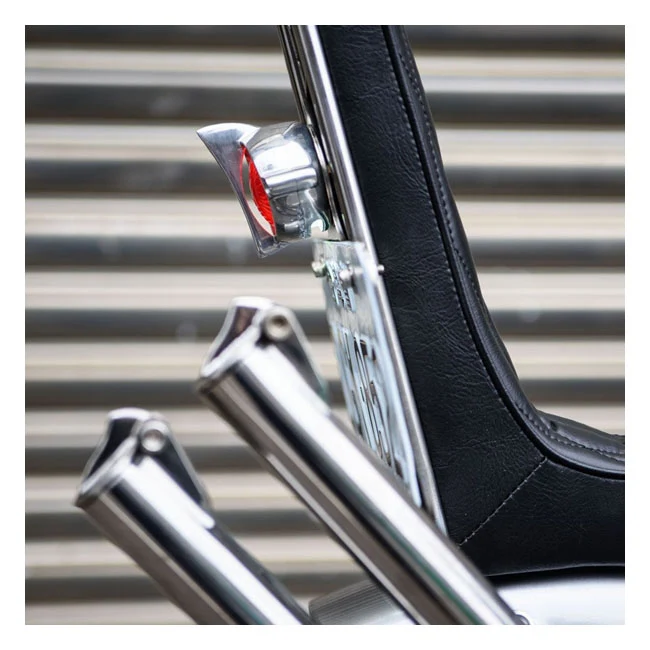 Motone, Cuda Taillight. Hoogglans, No Bracket. ECE