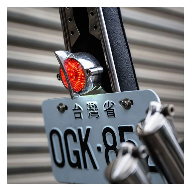 Motone, Cuda Taillight. Hoogglans, No Bracket. ECE