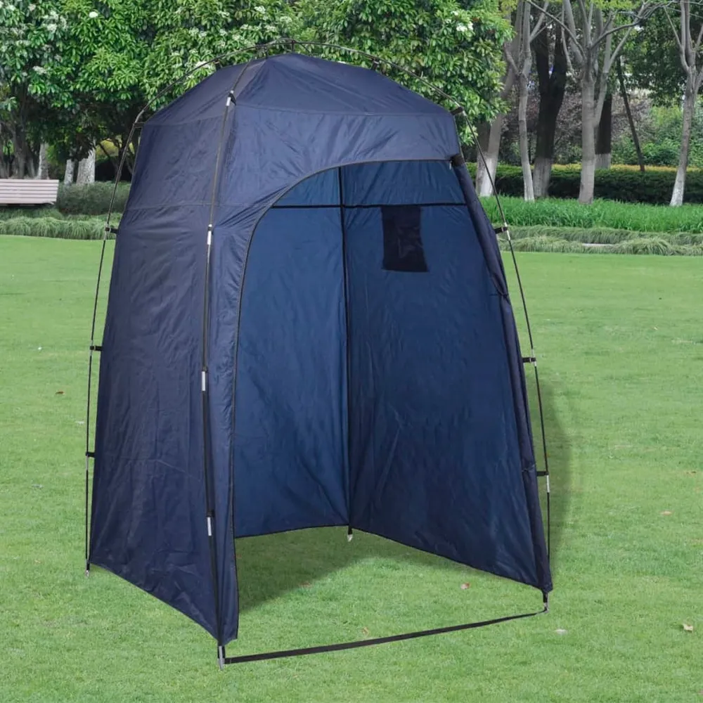 Douche-/WC-/omkleedtent blauw vidaXL