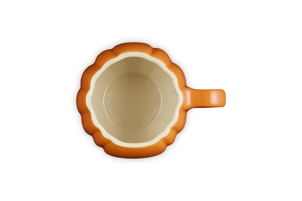 Le Creuset Mok 400ml Aardewerk 'Pompoen Oranjerood'
