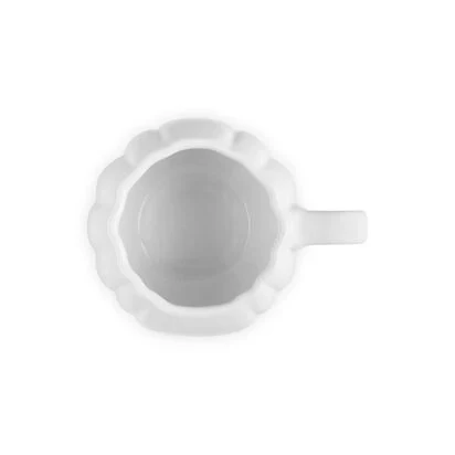 Le Creuset Mok 400ml Aardewerk 'Pompoen Wit'