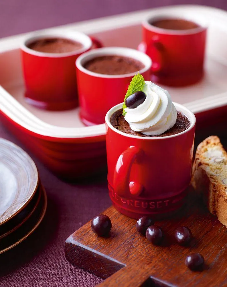 Le Creuset Mokken 4st. 'Kersenrood'