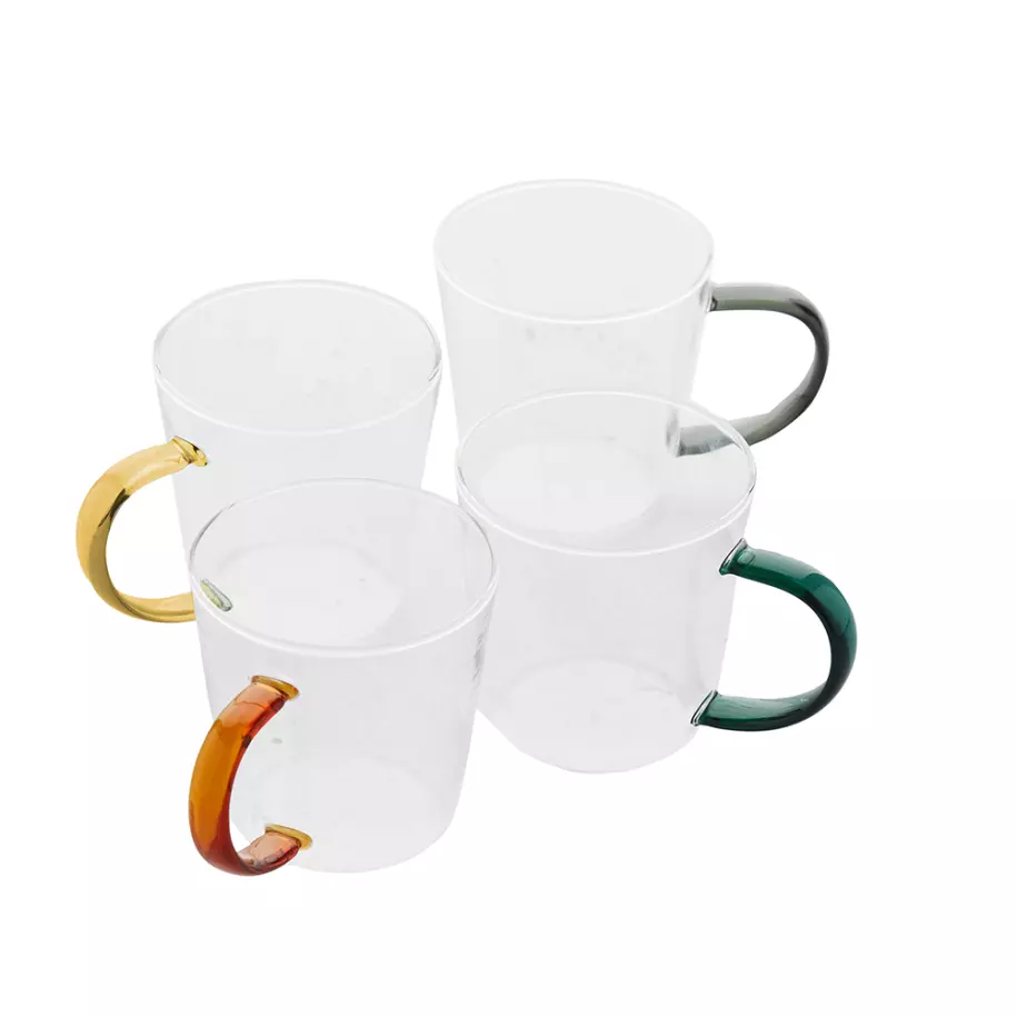 Set van 4 mokken 300ml Pointvirgule