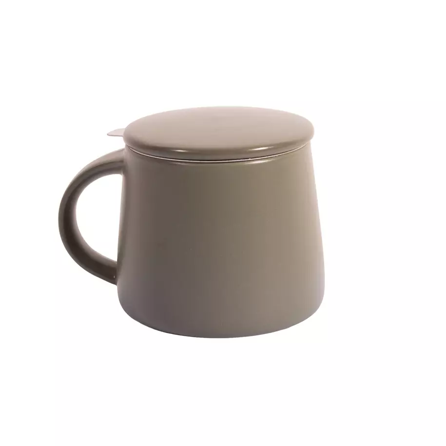 Theemok met infuser Olive Green 300ml Pointvirgule