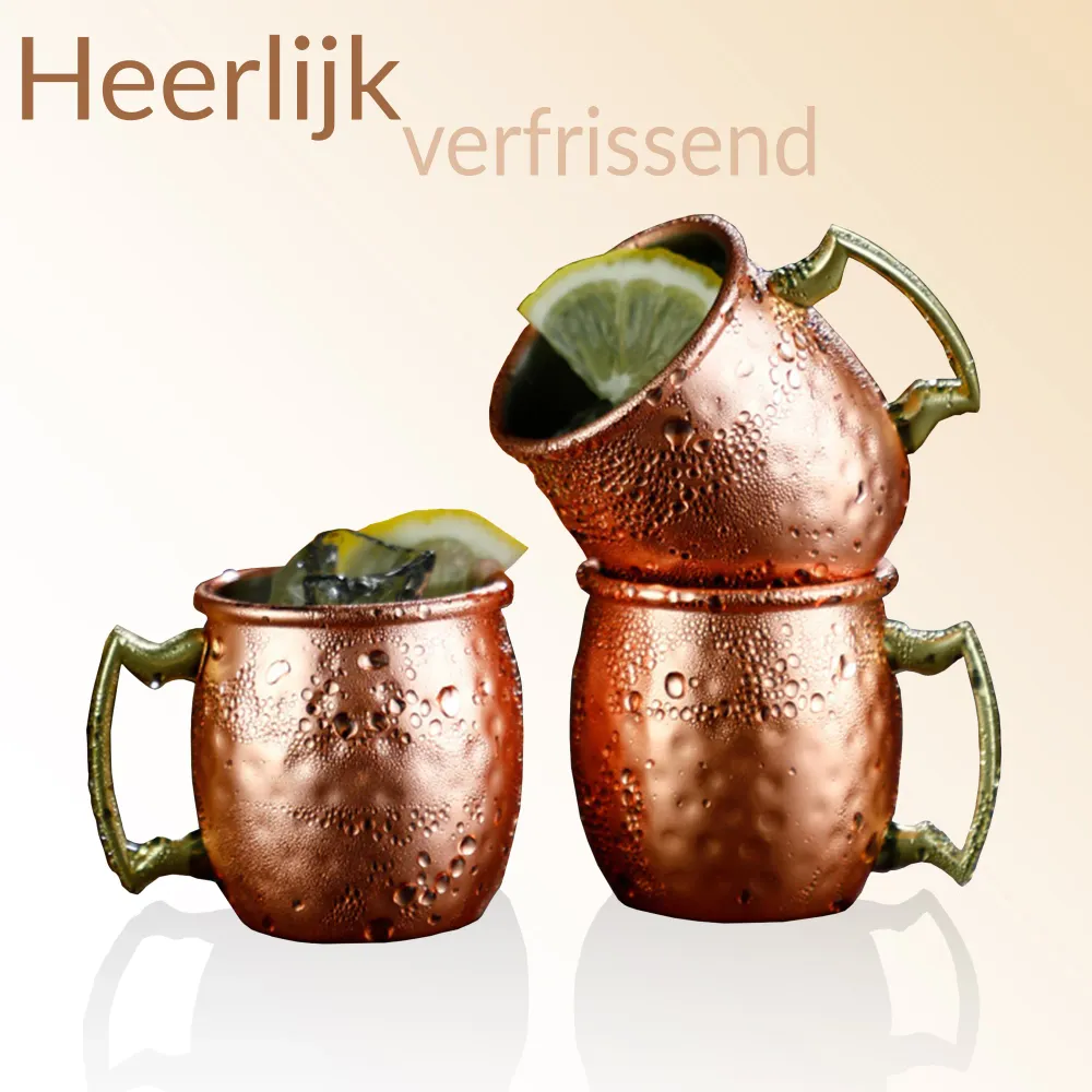 Moscow Mule mini beker set Chefs Cuisine