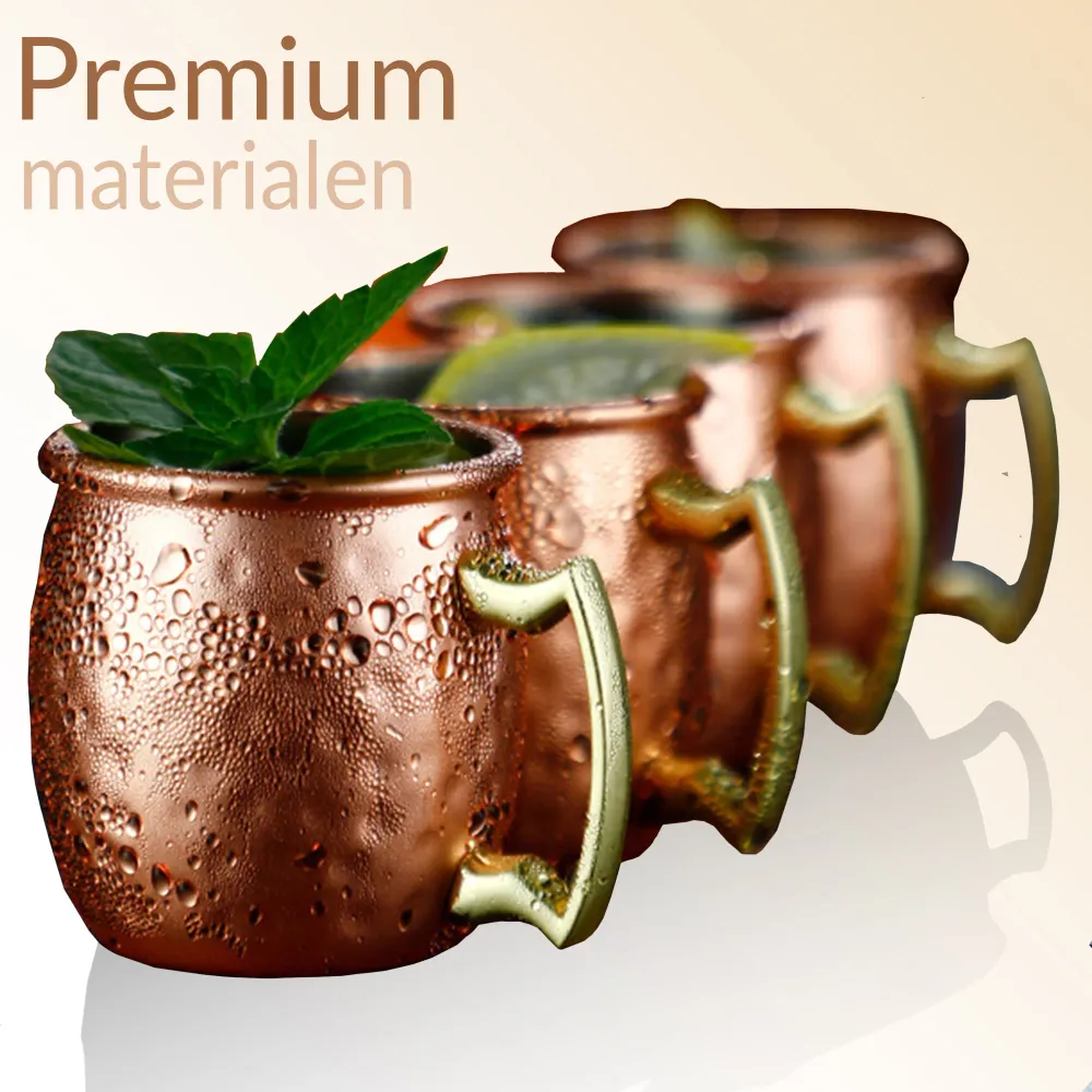 Moscow Mule mini beker set Chefs Cuisine