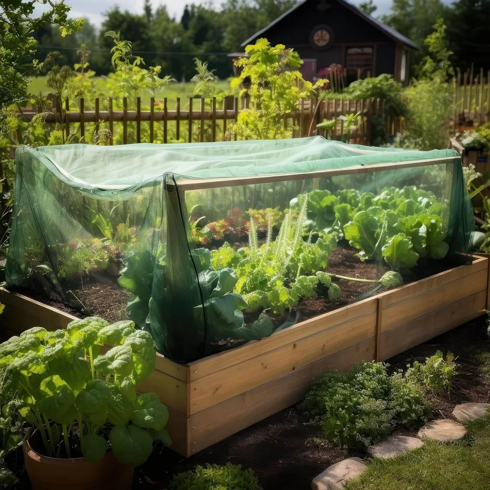 3x6 M Groene Klamboestof | Insectennet
