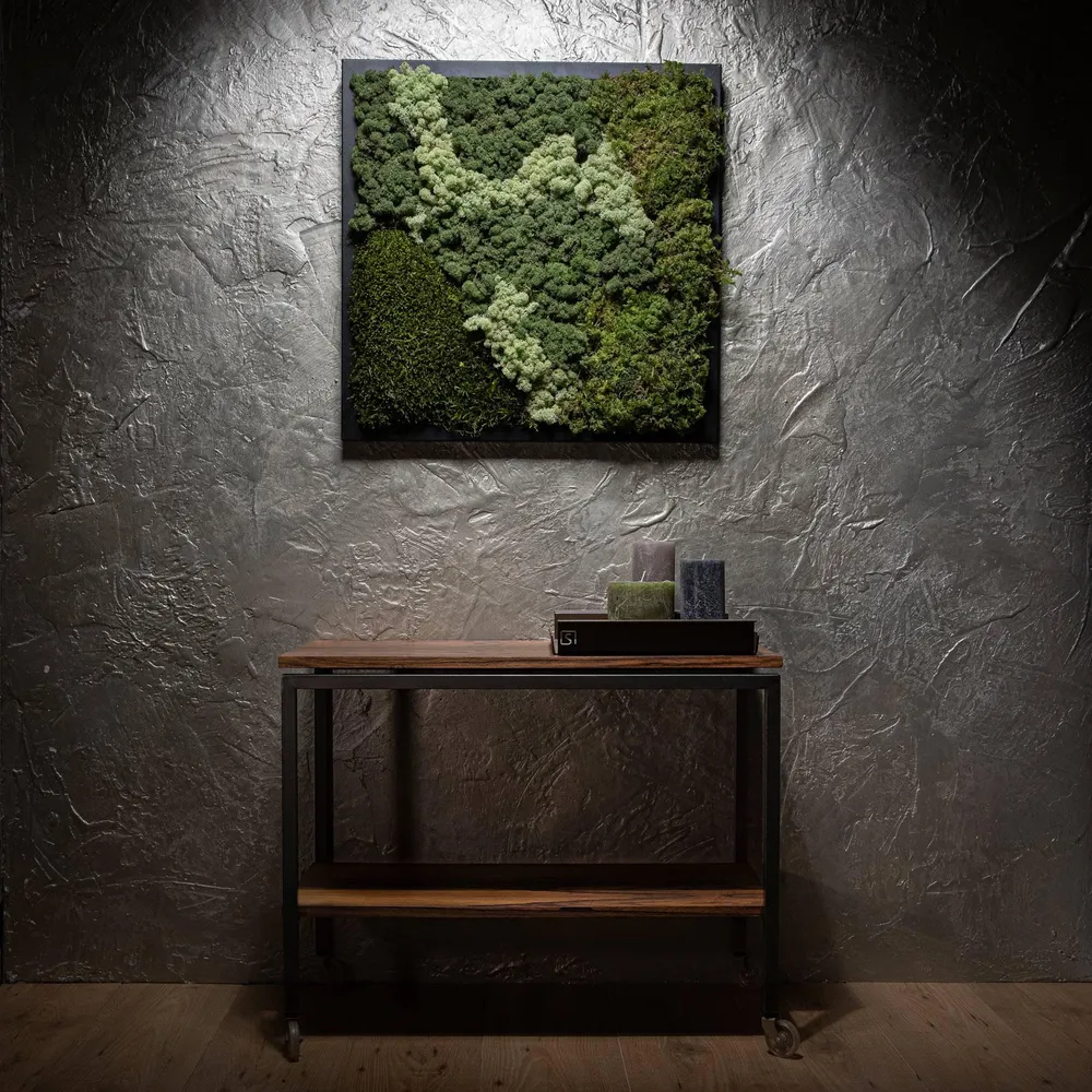 Wanddecoratie MOSS STEELLISH