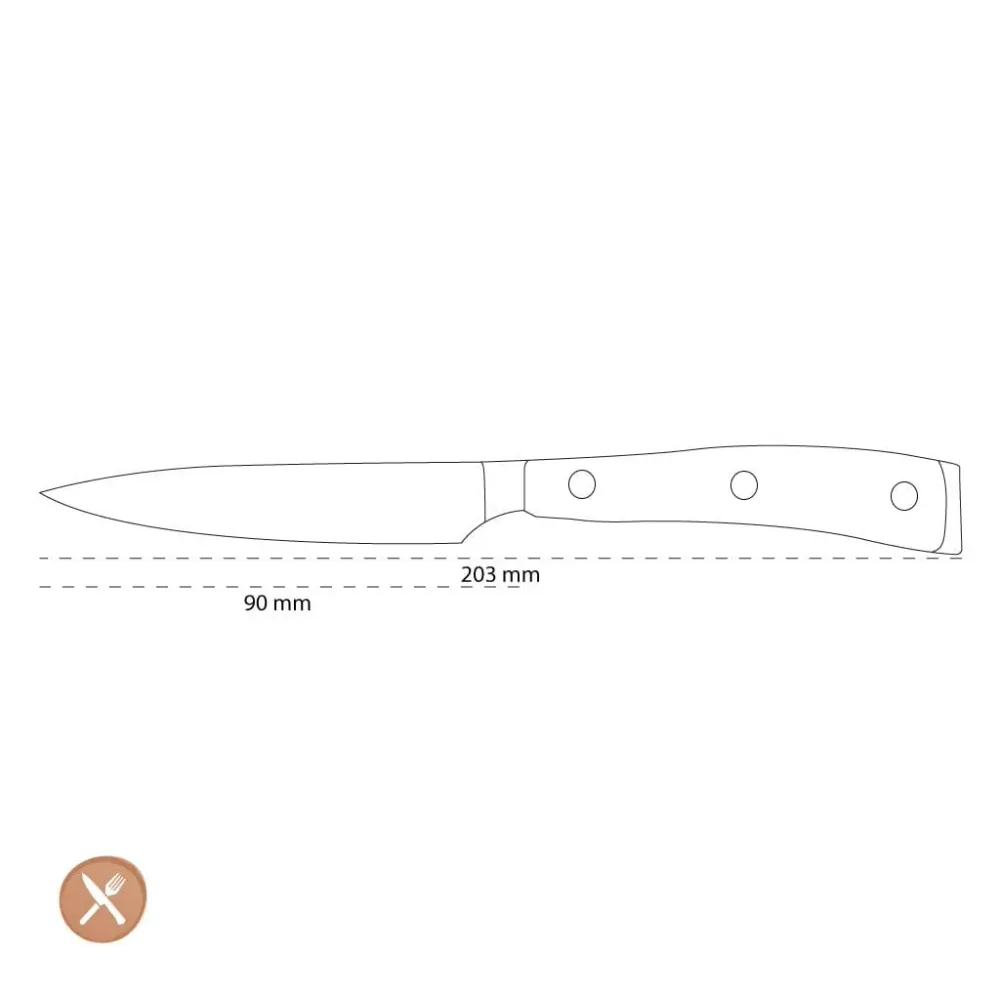 Wusthof - Classic Ikon Officemes 9 cm