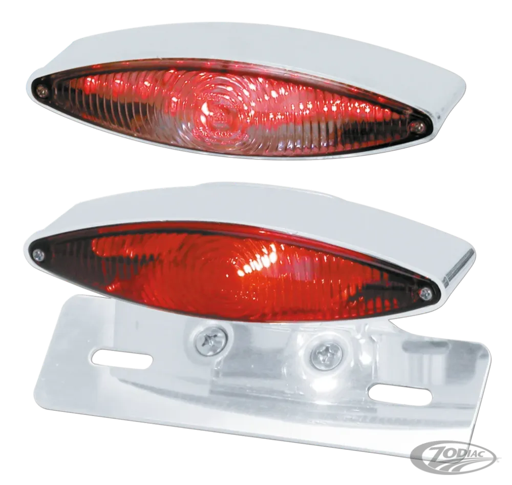 GZP Snake eye taillight w/brkt E-appr Harley-Davidson - Universeel pasmodel