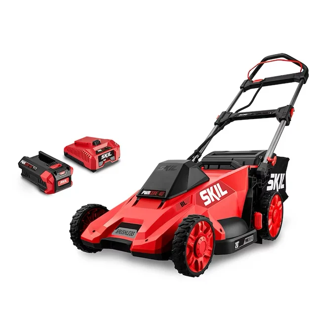 SKIL PWR CORE 40-volt 20- Accu Push Lawn Mower 5 Ah (Battery and Charger Included)